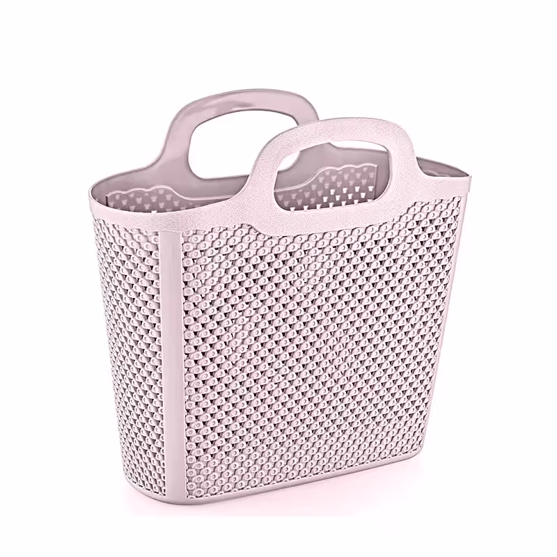 زنبیل دسته دار هوبی لایف رنگ کالباسی 6 لیتری کد 081048