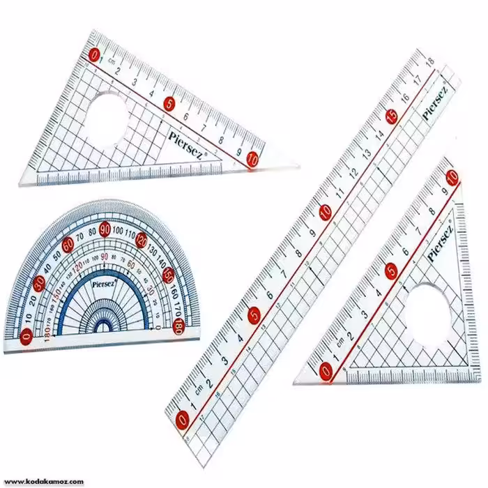 ست خط کش سالید پیرسز