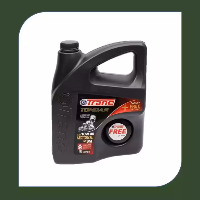 روغن موتور 10W40 SM ترن 5 لیتری مخصوص تندر ال90 با فیلتر