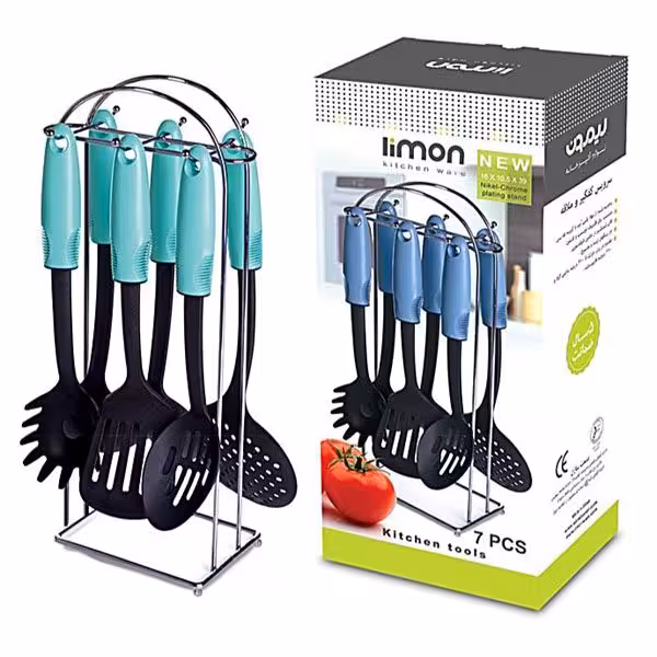 ست کفگیر و ملاقه لیمون الوان