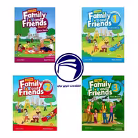 خرید مجموعه پک 4 جلدی American Family and Friends : آموزش زبان انگلیسی کودکان با تمرین‌های جذاب