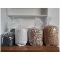 پک خاک برگ بلوط،پرلیت ،پوست بادام و پوست برنج