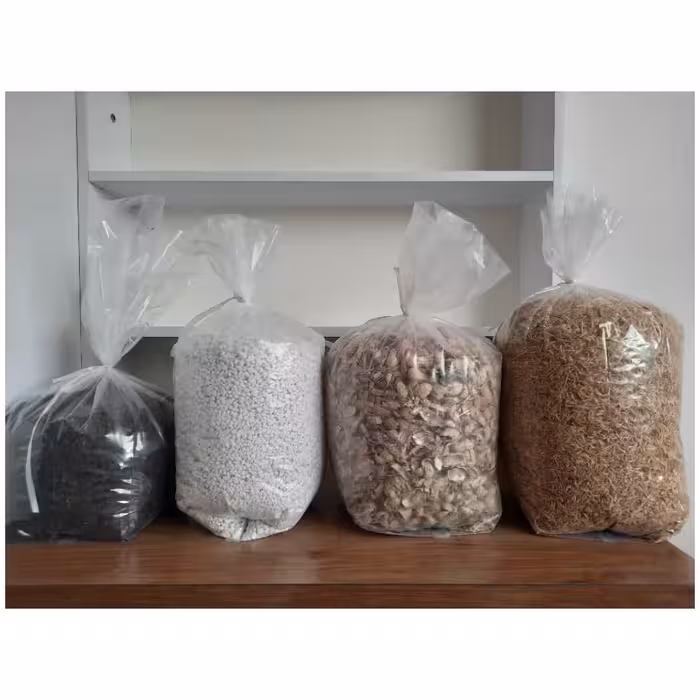 پک خاک برگ بلوط،پرلیت ،پوست بادام و پوست برنج