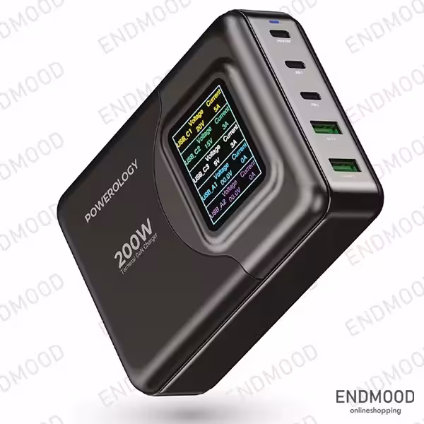 شارژر رومیزی پاورلوژی مدل Powerology PW3PD2Q