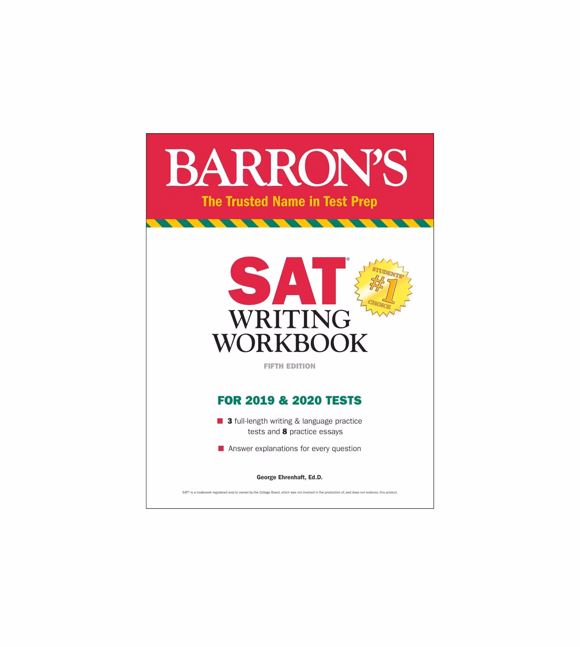 کتاب Barron’s SAT Writing Workbook بارونز اس ای تی رایتینگ ورک بوک