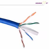 کابل شبکه لگراند Cat6 UTP روکش PVC حلقه 305 متری تمام مس تست چنل (حلقه ای) | شبکه ارغوان 021-41902