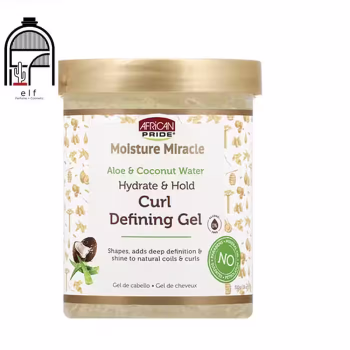 ژل حالت دهنده و آبرسان آفریکن پراید African Pride Moisture Miracle Hydrate & Hold Curl Defining Hair Gel