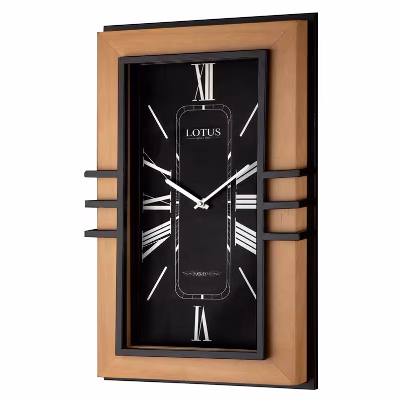 ساعت ديواری چوب و فلز کد محصول: WM-5023-LIAM