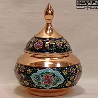 شکلات خوری مس و پرداز بدون پایه دستساز نانو زنجان مدل پیکاسو