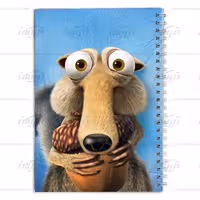 دفتر مشق کارتون عصر یخبندان