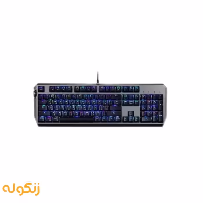 کیبورد مکانیکال گیمینگ پرودو مدل Porodo PDX219-RSW - زنگوله