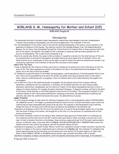 خرید و دانلود نسخه کامل کتاب Homeopathy for Mother and Infant