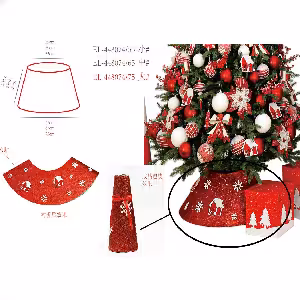 زیر درختی اکلیلی قرمز کد 432