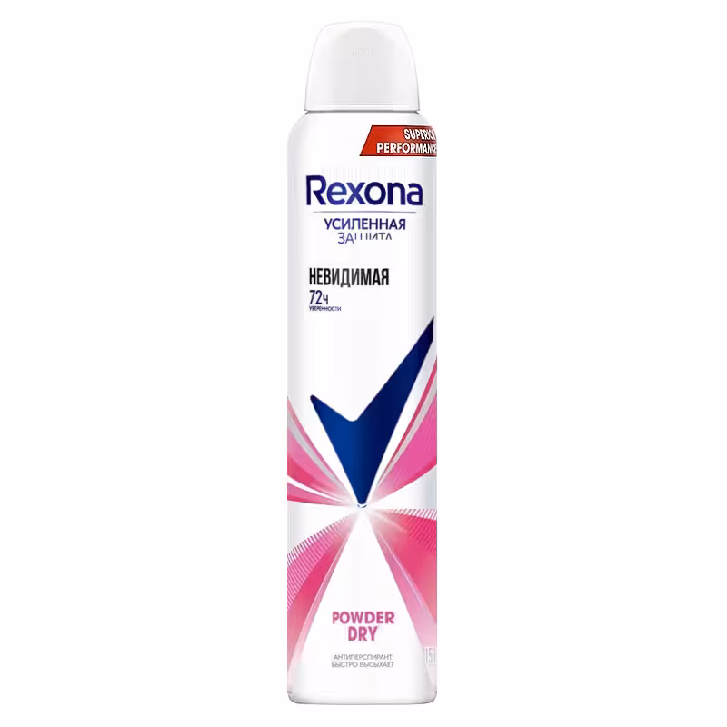 اسپری ضد تعریق زنانه رکسونا Rexona مدل powder dry حجم 200 میل