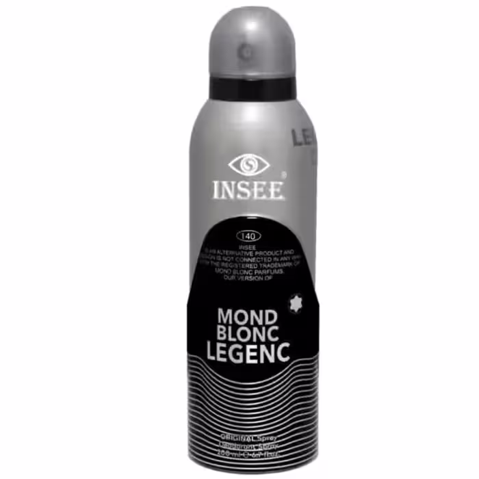 اسپری بدن مردانه اینسی مدل MOND BLONC LEGENC