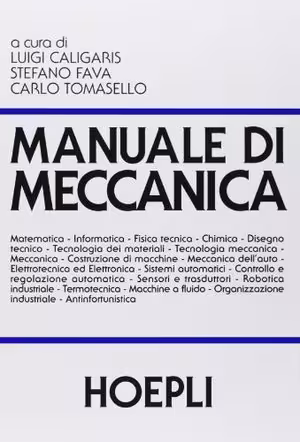 خرید و دانلود نسخه کامل کتاب Manuale di meccanica