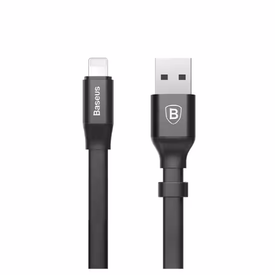 کابل 23 سانتی متری USB به Lightning بیسوس مدل Baseus Nimble Portable CALMBJ