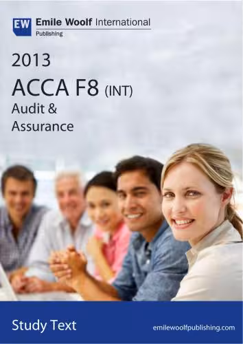 خرید و دانلود نسخه کامل کتاب ACCA Emile Wolf F8 Audit and Assurance (International)