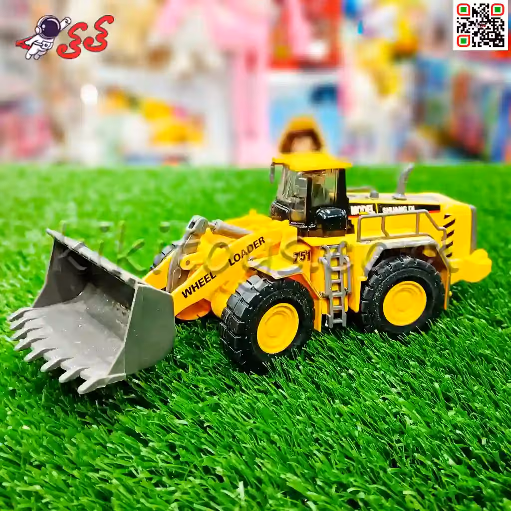 ماکت لودر فلزی راهسازی اسباب بازی TRECK 7551