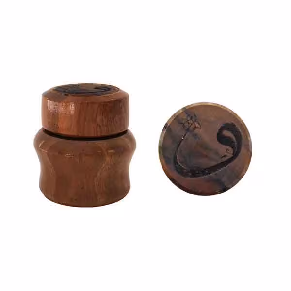 دوات خوشنویسی چوبی طرح ف (چوب گردو)