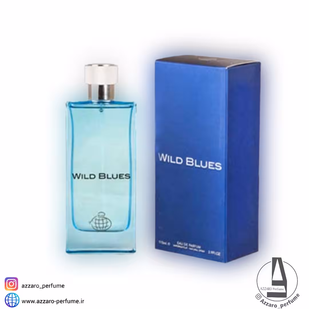 ادکلن مردانه فراگرنس ورد مدل وایلد بلو حجم 110 میل