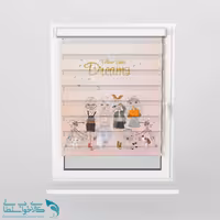 پرده زبرا اتاق کودک طرح کاترین کد A1729
