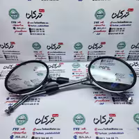اینه گرد طرح سی بی CB تمام فلز