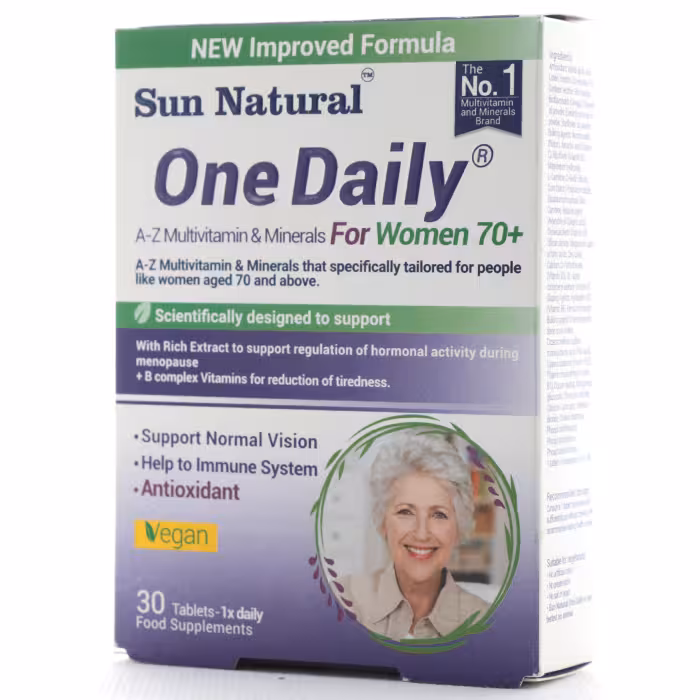 خرید قرص وان دیلی بانوان بالای 70 سال سان نچرال - دارونت