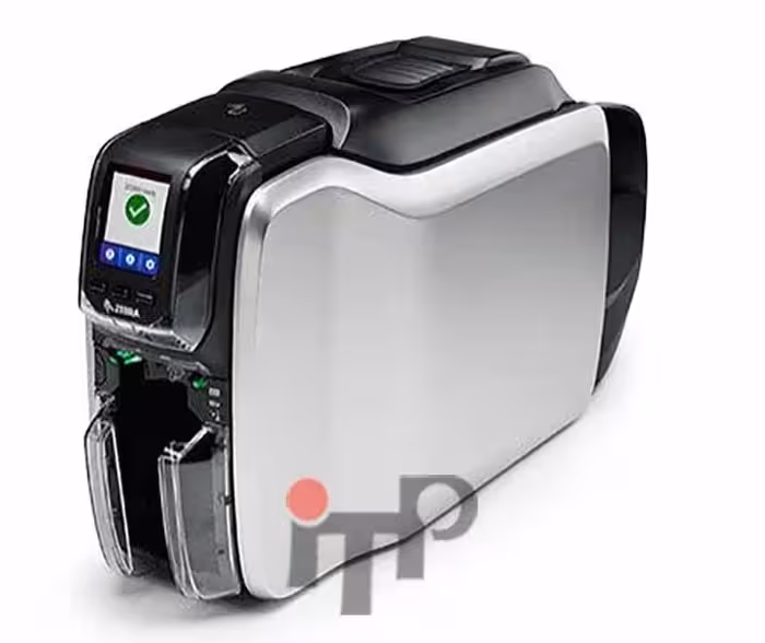 پرینتر کارت زبرا Zebra ZC300-چاپ تک رو-usb-lan