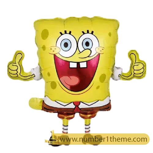 بادکنک فویلی باب اسفنجی