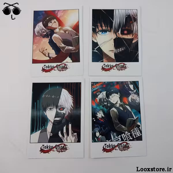 فتوکارت های انیمه ای مدل توکیو غول (Tokyo Ghoul)