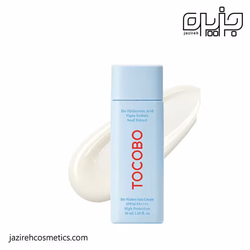 ضد آفتاب کرمی بی رنگ بیو واتری     SPF50 PA توکوبو | 50 میل