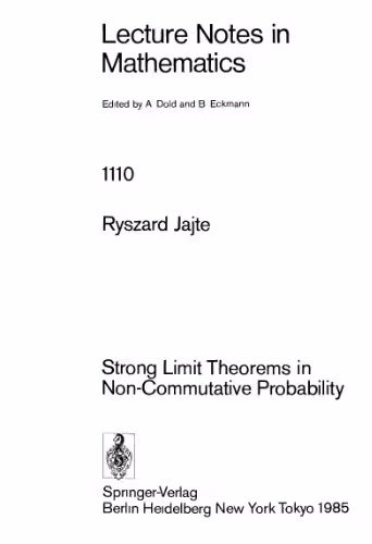 خرید و دانلود نسخه کامل کتاب Strong Limit Theorems in Non-Commutative Probability