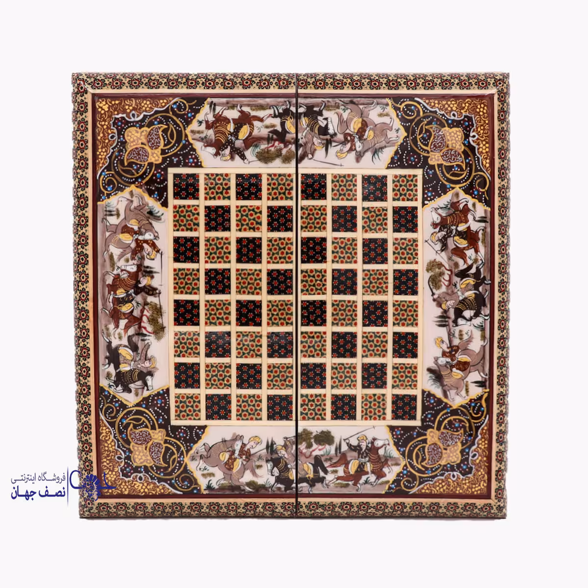 تخته نرد و شطرنج 40 سانتی کدcr42