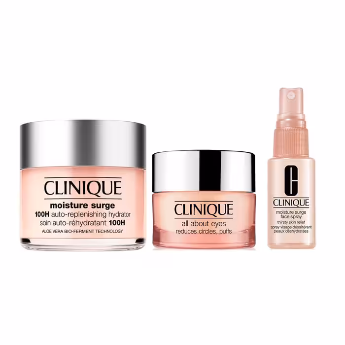 ست کلینیک(آبرسان 100 ساعته،‌ اسپری و دور چشم)