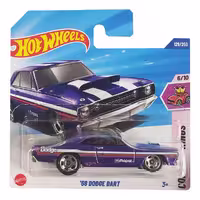 ماشین هات ویلز 2025 اصلی اوریجینال Hotwheels 68 Dodge Dart