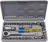 مجموعه 40 عددی آچار بکس AIWA