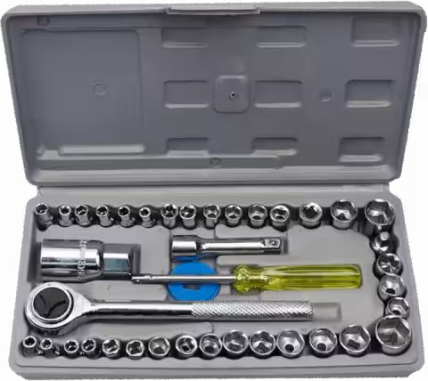 مجموعه 40 عددی آچار بکس AIWA