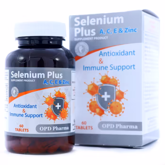 قرص سلنیوم پلاس او پی دی فارما 60 عددی