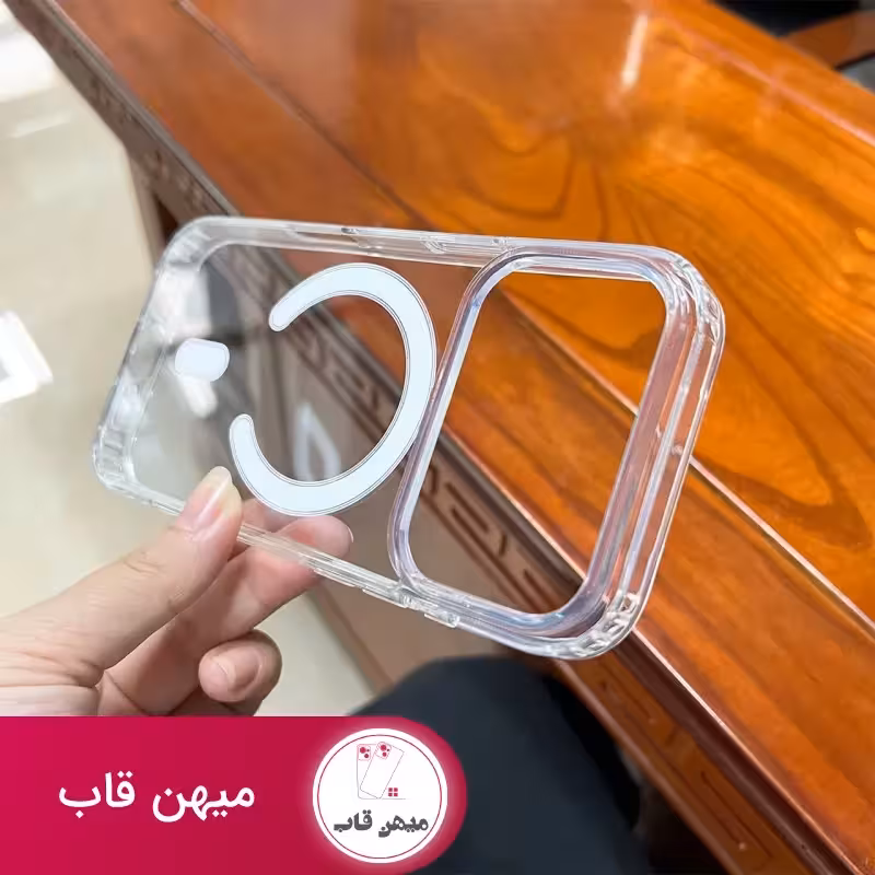 قاب گوشی clear case magsafe - کد (125339)