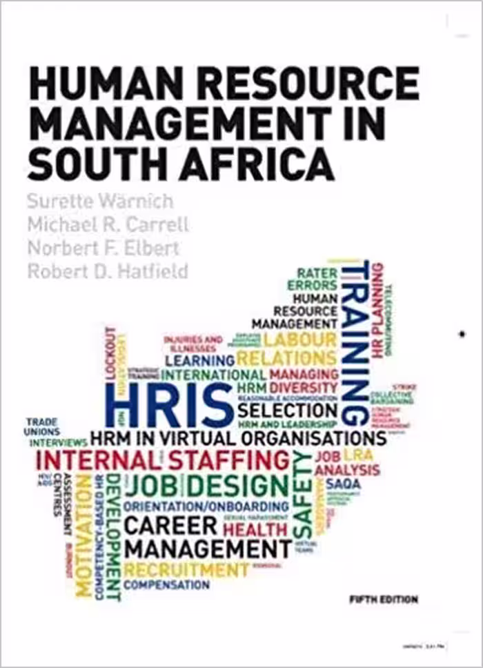 خرید و دانلود نسخه کامل کتاب Human Resource Management in South Africa 5th Edition