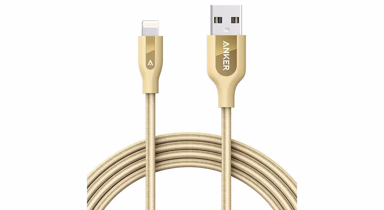 کابل تبدیل USB به لایتنینگ انکر مدل A8122 PowerLine Plus