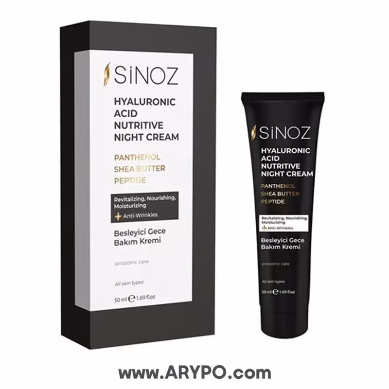 کرم شب مغذی حاوی هیالورونیک اسید سینوز