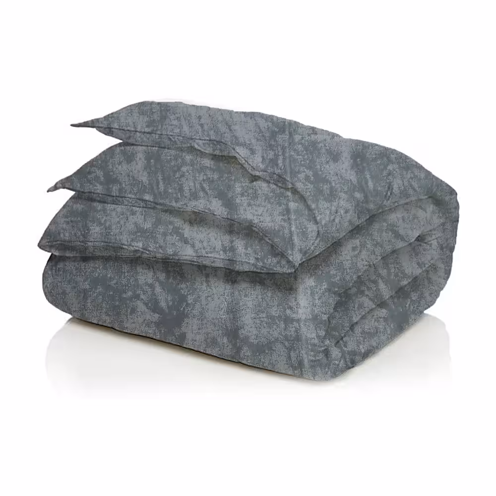 لحاف پنبه ای چیداری طرح پتینه طوسی فیلی - چیداری