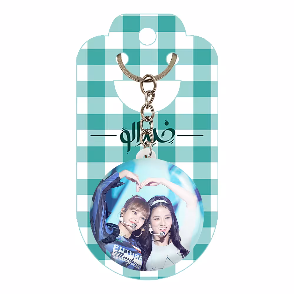 جاکلیدی خندالو مدل گروه بلک پینک کد 14459