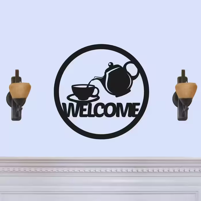 دیوارکوب مدل welcome