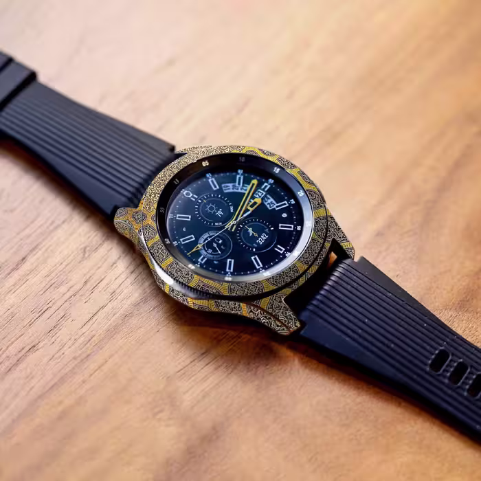 برچسب ماهوت طرح Iran-Tile2 مناسب برای ساعت هوشمند سامسونگ Galaxy Watch 46mm