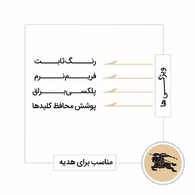 کاور مدل صندوقی کد L01 مناسب برای گوشی موبایل اپل  iPhone 13 Pro به همراه بند آویز