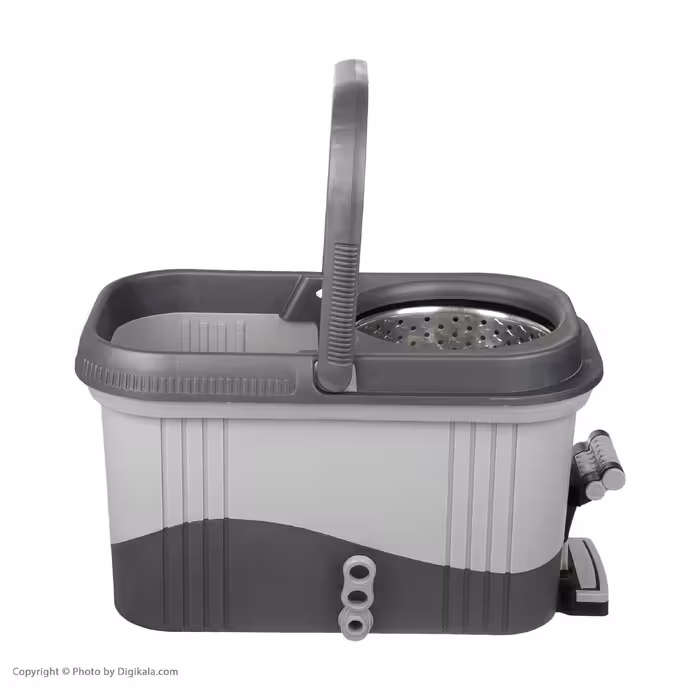 ست سطل و زمین شوی چرخشی شاین مدل صدف