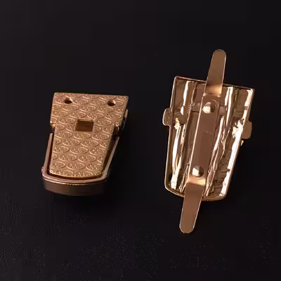 قفل فشاری کیف مدل Lock-Gld-P01